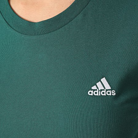 Adidas Sportswear - Tee Shirt A Bandes Femme 3 Stripes IM2789 Vert