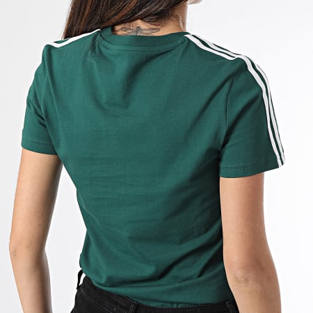 Adidas Sportswear - Maglietta donna 3 strisce IM2789 Verde