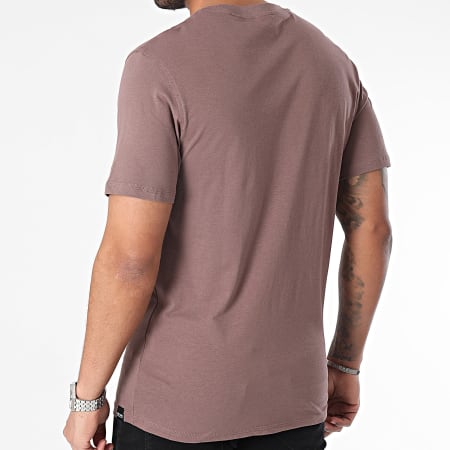 Only And Sons - Tee Shirt Max Life Marron