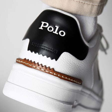 Polo Ralph Lauren - Zapatillas Masters Court Blanco Negro