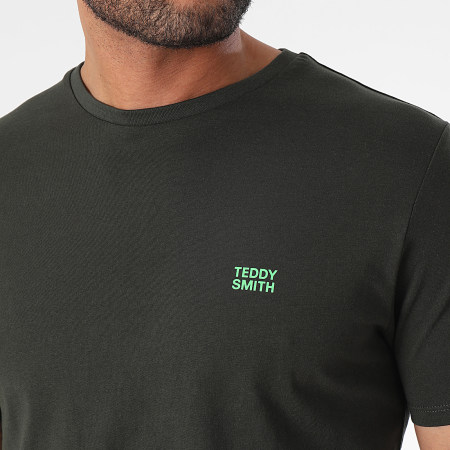Teddy Smith - Tee Shirt 11016931D Vert Foncé
