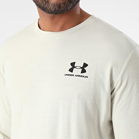Under Armour - Tee Shirt Manches Longues 1329585 Beige