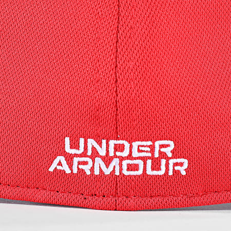 Under Armour - Casquette 1376700 Rouge Blanc