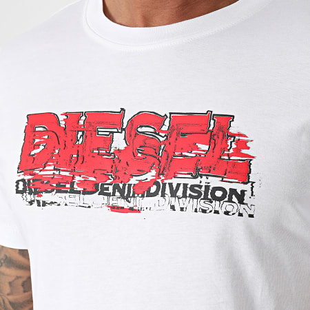 Diesel - Tee Shirt Diegor A12498-0GRAI Blanc