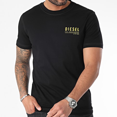 Diesel - Tee Shirt Diegor A12500-0GRAI Noir