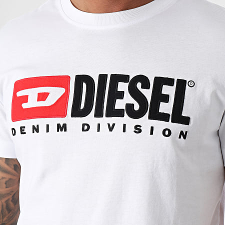 Diesel - Tee Shirt Diegor A03766-0GRAI Blanc