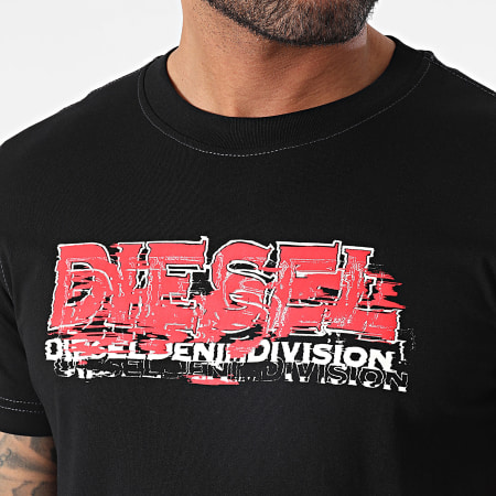 Diesel - Maglietta Diegor A12498-0GRAI Nero