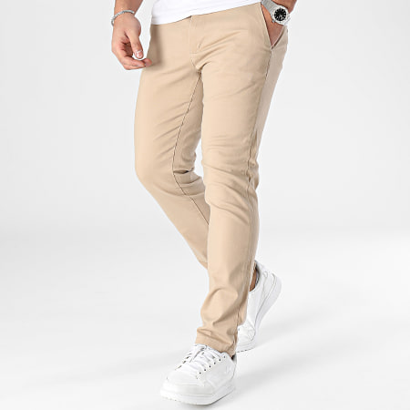 Only And Sons - Pantalon Chino Slim Pete Life Beige