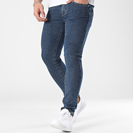 Only And Sons - Jeans skinny in denim blu Warp