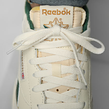 Reebok - Baskets Club C Revenge Vintage 100205043 Vintage Chalk Dark Green Trek Brown