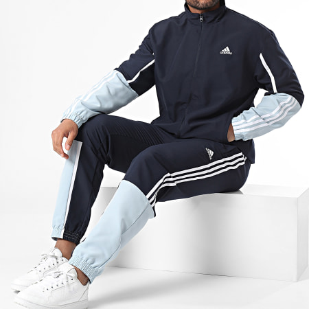 Adidas Sportswear - Ensemble Veste Zippée Et Pantalon Jogging IR8175 Bleu Marine