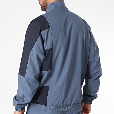 Adidas Performance - Conjunto de chaqueta con cremallera y pantalón de jogging IP3111 Gris