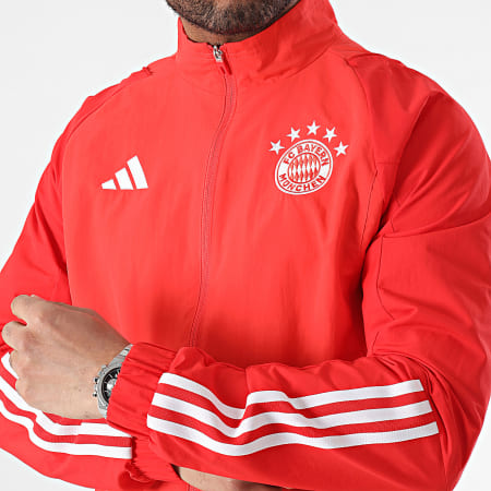 Adidas Sportswear - Veste Zippée FC Bayern Munich IN6314 Rouge