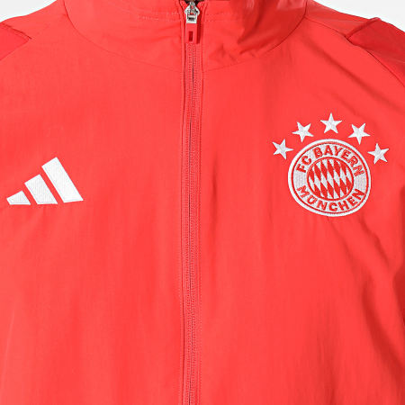 Adidas Sportswear - Giacca con zip FC Bayern Monaco IN6314 Rosso