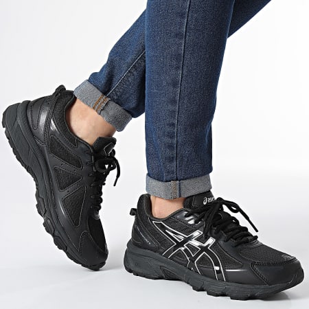 Asics - Zapatillas Mujer Gel Venture 6 GS 1204A162 Negro