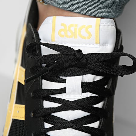 Asics - Zapatillas Tiger Runner II 1201A792 Negro Amarillo Desteñido