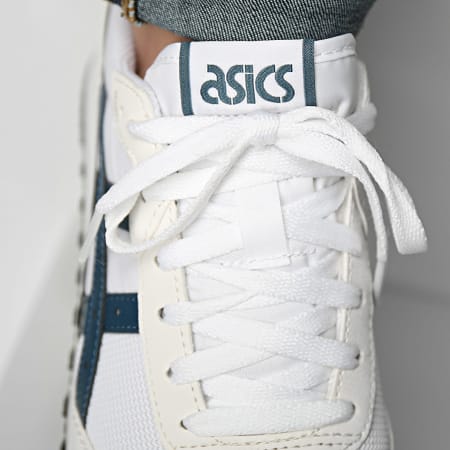 Asics - Sneakers Tiger Runner II 1201A792 Bianco Vintage Indigo