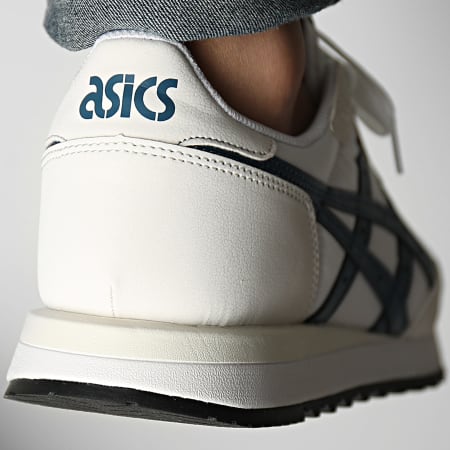 Asics - Sneakers Tiger Runner II 1201A792 Bianco Vintage Indigo