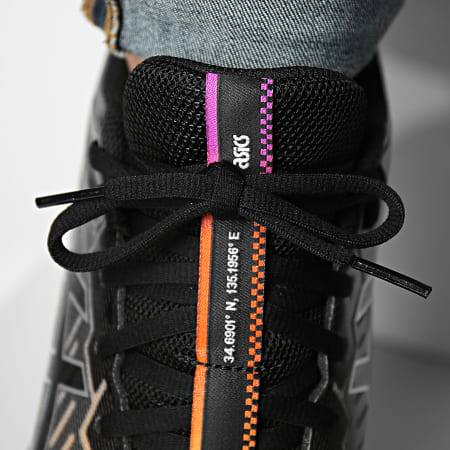 Asics - Sneakers Gel Quantum 360 1201A915 Nero Arancione Giglio