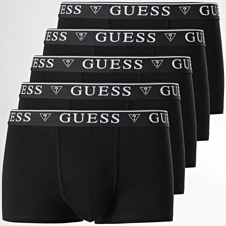 Guess - Confezione da 5 boxer neri U4RG16-K6YW1