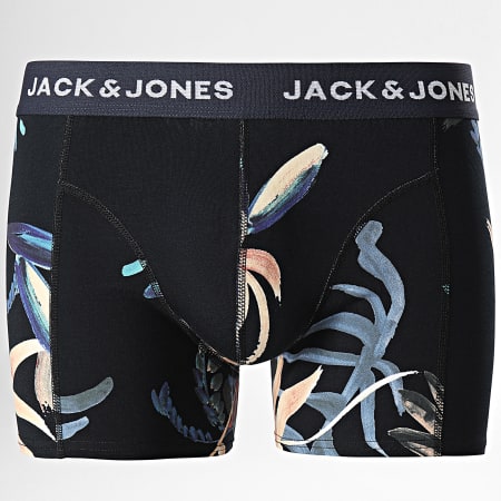 Jack And Jones - Lot De 3 Boxers Louis Blanc Bleu Marine Noir