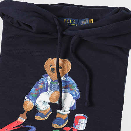 Polo Ralph Lauren - Sweat Capuche Polo Bear 710853309030 Bleu Marine
