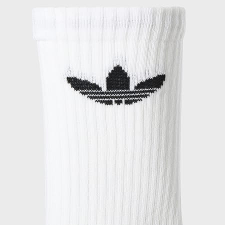 Adidas Originals - Confezione da 6 paia di calzini IJ5619 Bianco