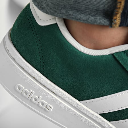 Adidas Sportswear - Baskets Grand Court Alpha IE1451 Core Green Off White Gold Metallic
