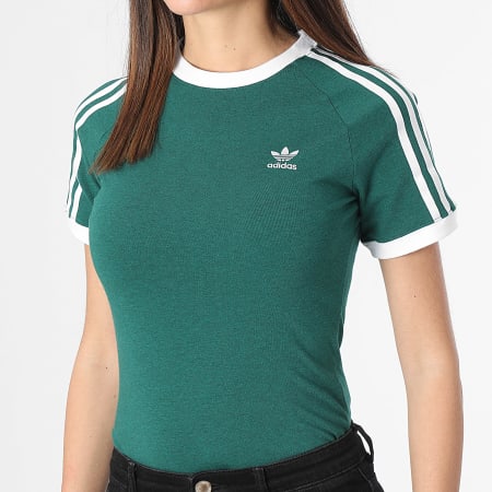 Adidas Originals - Tee Shirt Femme IR8110 Vert Chiné