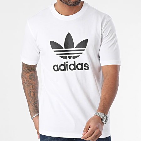 Adidas Originals - Camiseta Trefoil IV5353 Blanca