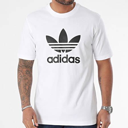 Adidas Originals - Camiseta Trefoil IV5353 Blanca