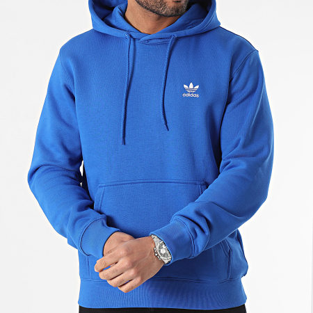 Adidas Originals - Felpa con cappuccio Essential IR7787 blu reale
