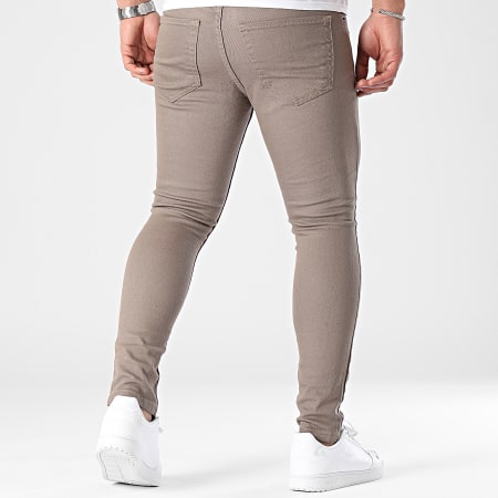 Classic Series - Jeans skinny color taupe