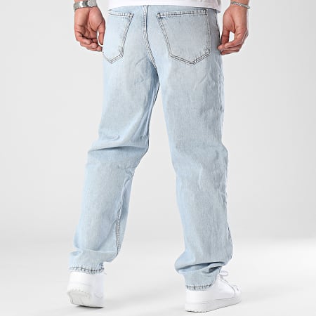 Classic Series - Jeans baggy con lavaggio blu