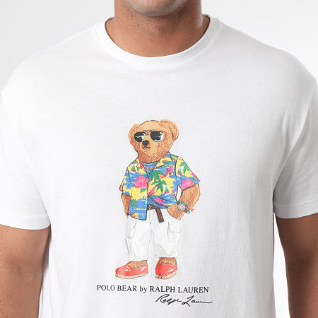 Polo Ralph Lauren - Tee Shirt Polo Bear Blanc