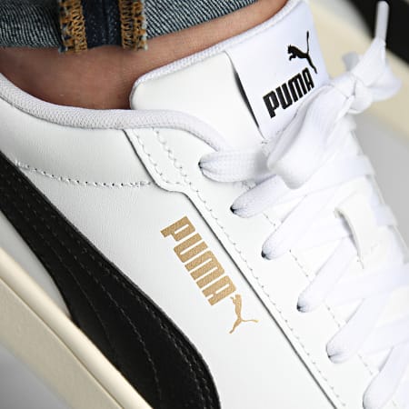 Puma - Sneakers Puma Smash 3.0 390987 Puma Bianco Nero Oro Avorio
