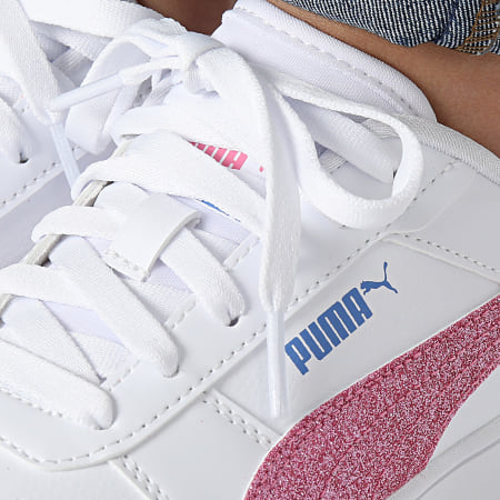 Puma - Donna Carina Street Deep Dive 395455 Puma White Fast Pink Blue Sneakers