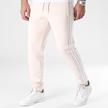 Adidas Sportswear - Pantalon Jogging A Bandes 3 Stripes IX2372 Rose