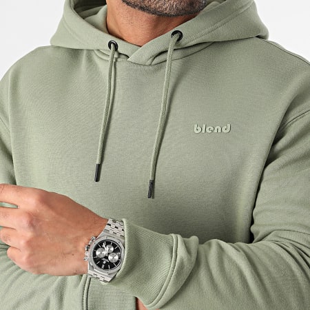 Blend - Sudadera con capucha 20712536 Verde caqui