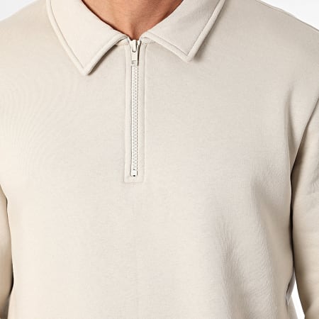 Only And Sons - Sudadera con cremallera Ceres Beige