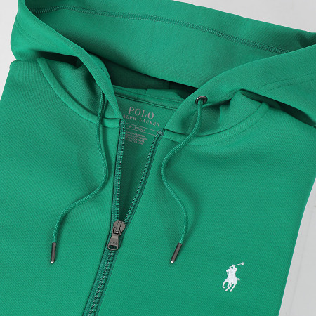 Polo Ralph Lauren - Original Player Felpa con cappuccio e zip verde