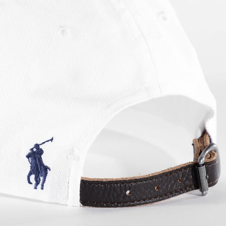 Polo Ralph Lauren - Cappello in twill ricamato bianco
