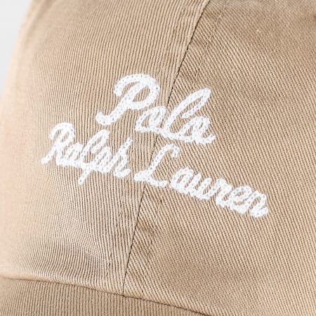 Polo Ralph Lauren - Gorra de sarga bordada beige