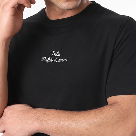Polo Ralph Lauren - Tee Shirt Logo Embroidery Noir