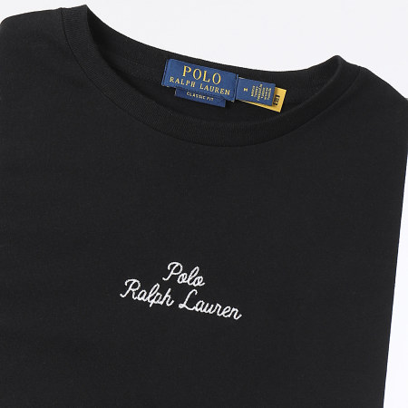 Polo Ralph Lauren - Tee Shirt Logo Embroidery Noir
