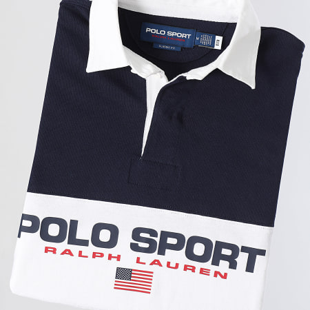 Polo Sport Ralph Lauren - Polo de manga larga Polo Sport Navy