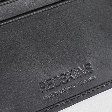 Redskins - Portafoglio ad anello nero