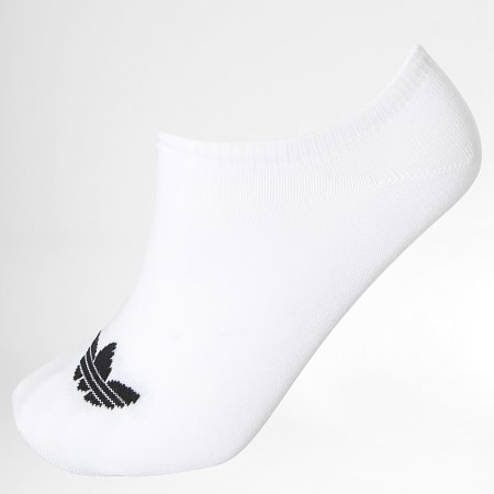 adidas - Lote de 6 pares de calcetines Trefoil Liner IJ5625 Negro Blanco Gris Brezo