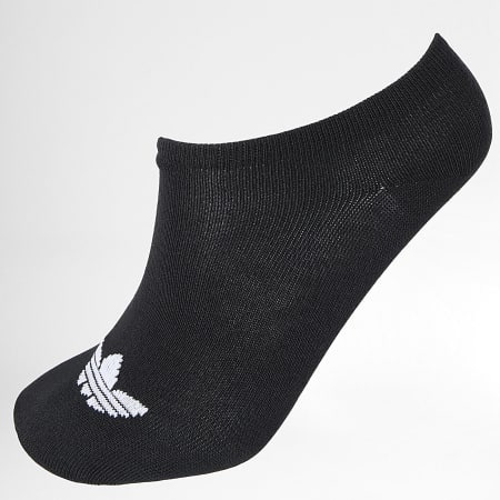 adidas - Confezione da 6 paia di calzini con fodera Trefoil IJ5625 nero bianco grigio erica