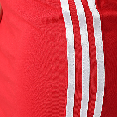 Adidas Originals - Robe Débardeur A Bandes Femme 3 Stripes IR8128 Rouge